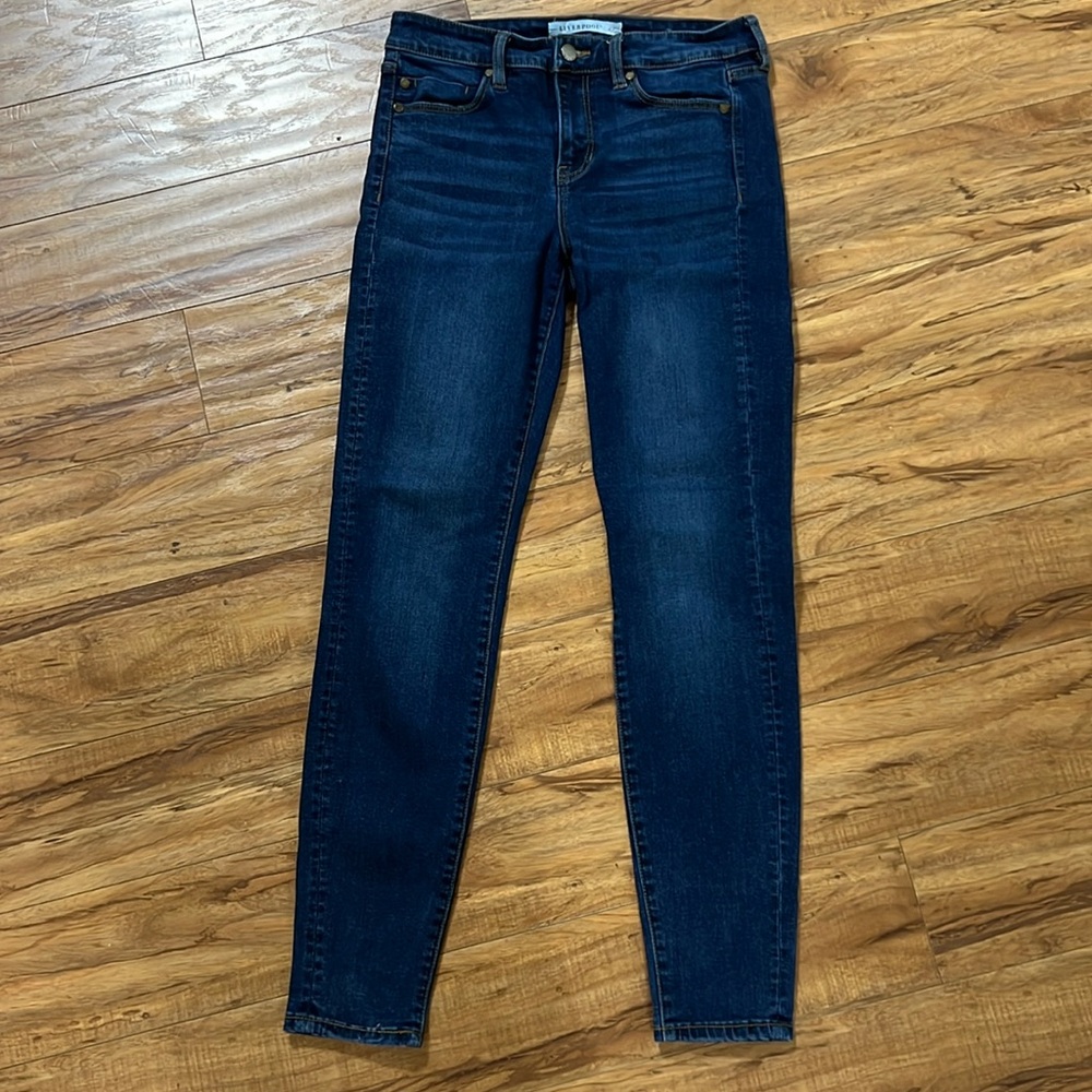 Liverpool Women's Skinny Jeans - Dark Blue